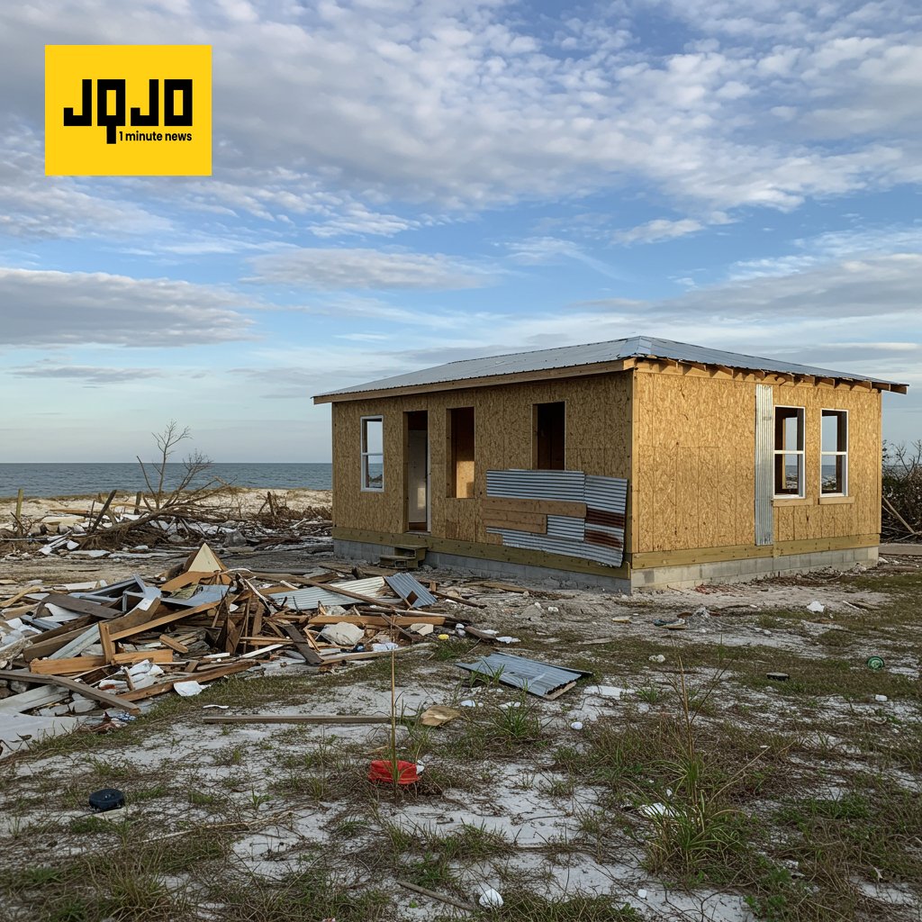 Hurricane Debris Fuels Dream Home