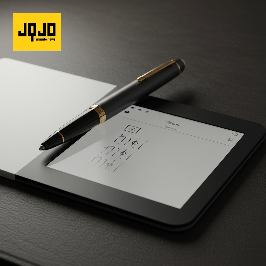 Montblanc presenta tableta de escritura electrónica de lujo