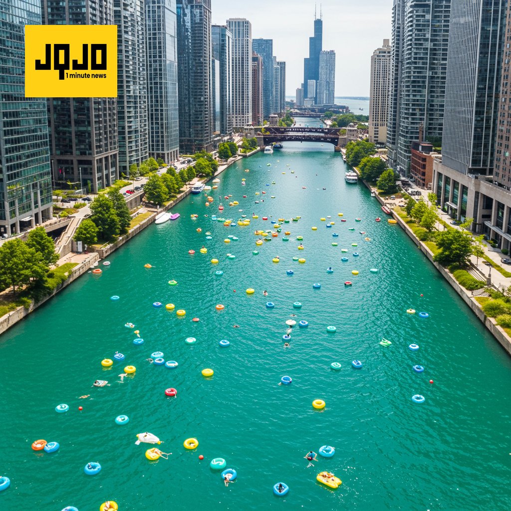 Chicago River Hosts First Swim in Nearly 100 Years