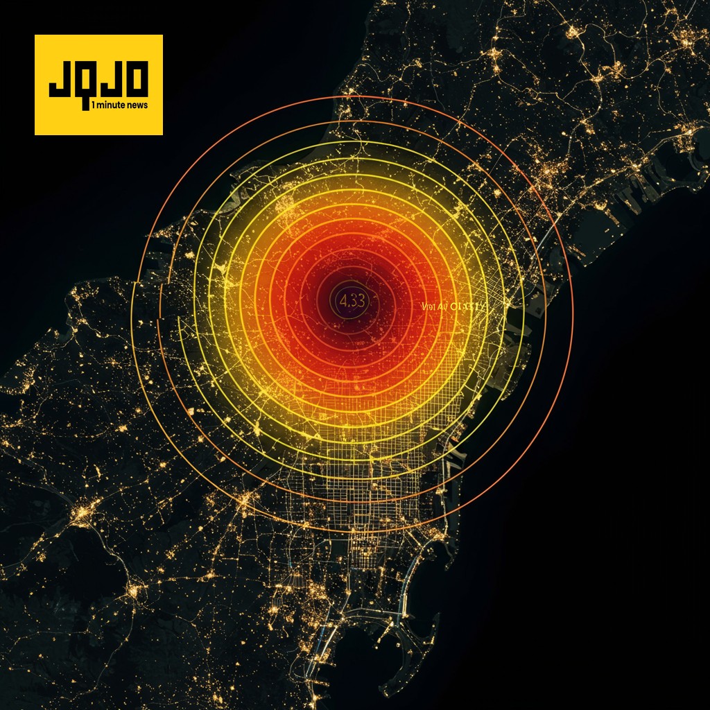 USGS Reports Significant Earthquake and Aftershocks