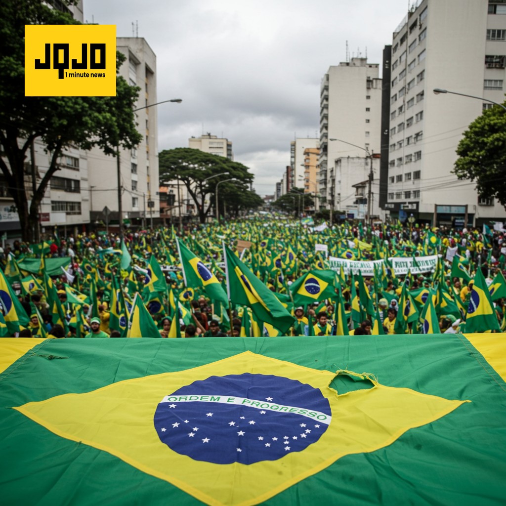 Manifestations massives au Brésil contre une amnistie pour Bolsonaro