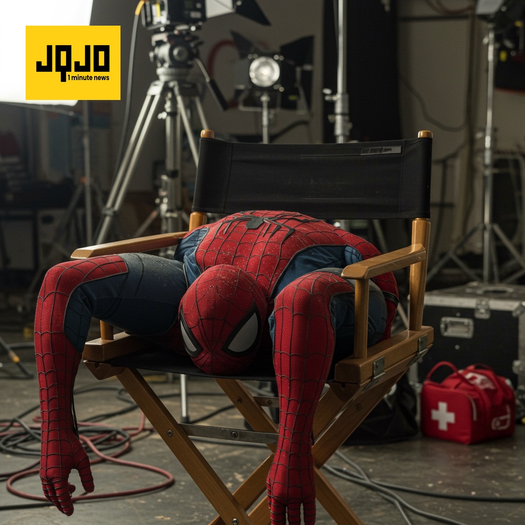 Producción de 'Spider-Man' pausada tras conmoción cerebral de Tom Holland