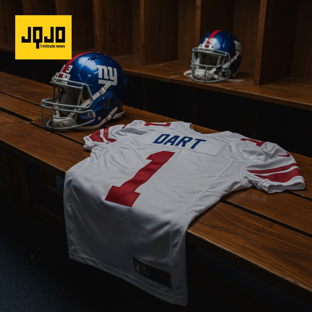 Jaxson Dart era begins as Giants name rookie QB1 vs. Chargers: Source