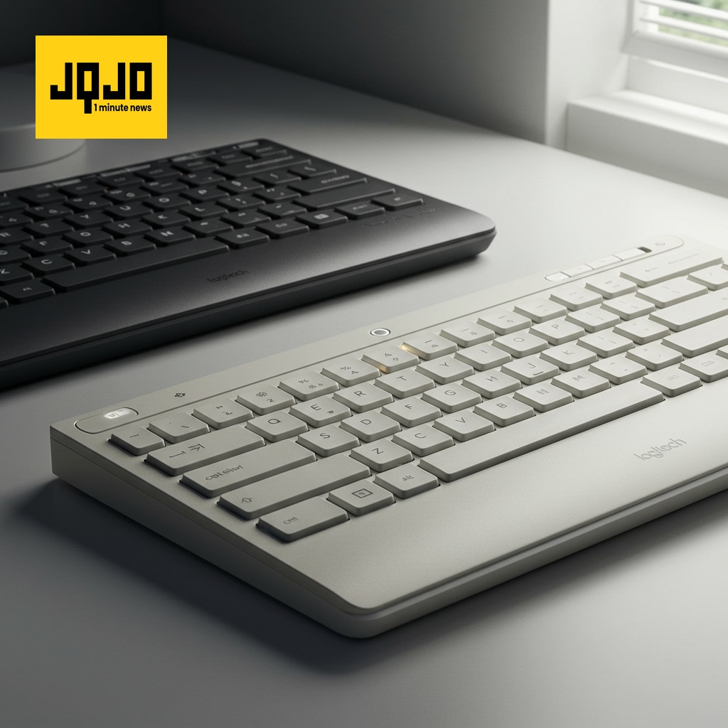 Logitech lance un clavier solaire avec batterie remplaçable