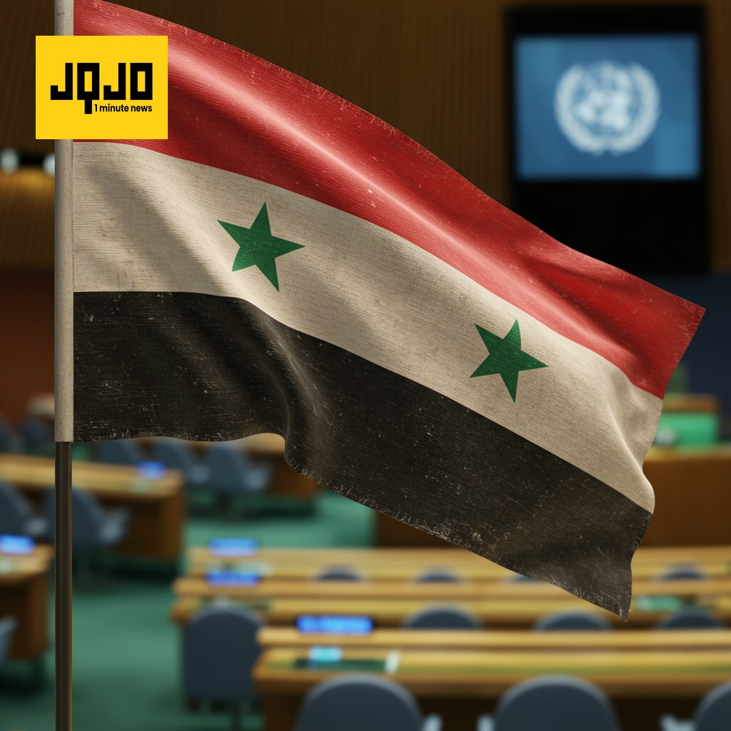 Syria's President Addresses UN After Regime Change