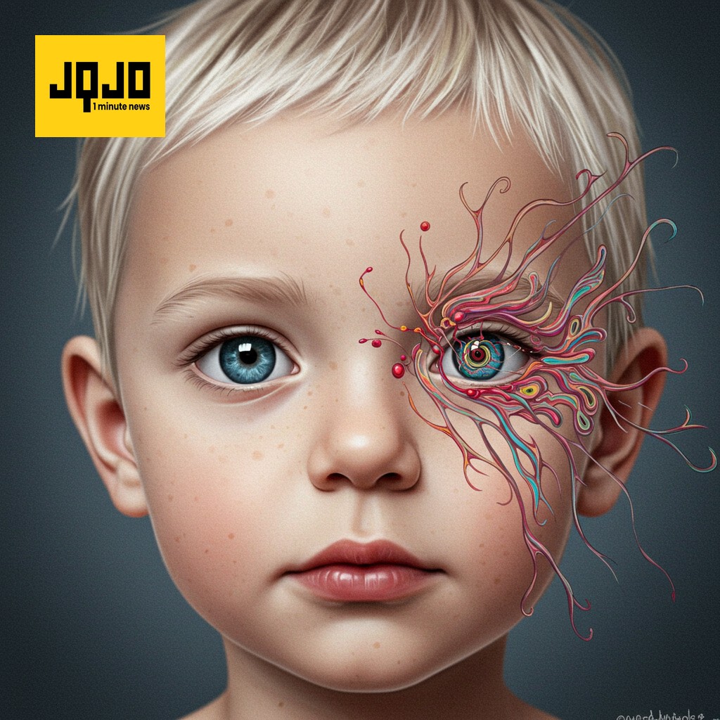 ڈبل ویژن سے برین ٹیومر کا پتہ چلا، بچی نے علاج مکمل کرکے اسکول واپسی کی