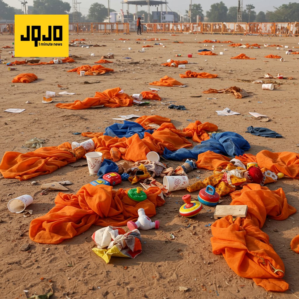 अभिनेता विजय की रैली में भगदड़: 36 की मौत, 50 से ज्यादा घायल