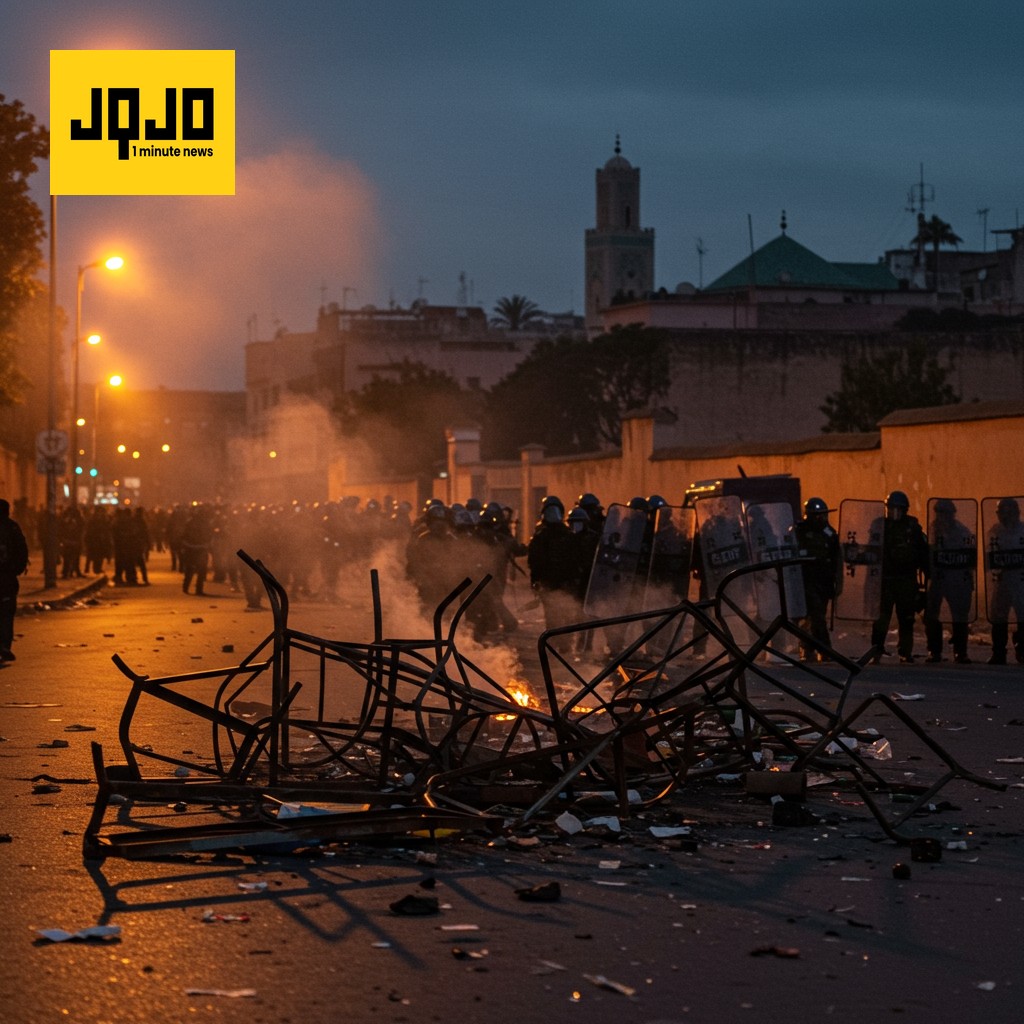 Protestas juveniles sacuden Marruecos por mala gestión y prioridades equivocadas.
