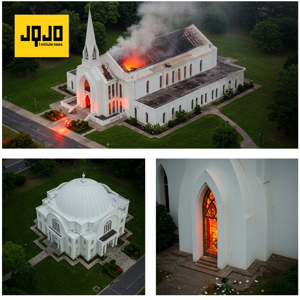 Tragedia en Iglesia Mormona: Tiroteo y Fuego Dejan Cuatro Muertos en Michigan