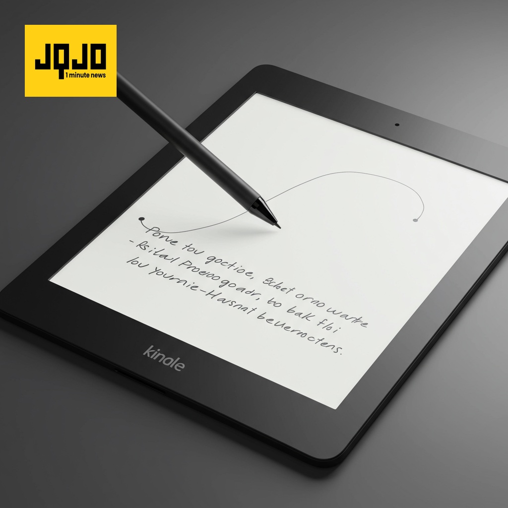 Amazon lance ses nouveaux Kindle Scribe avec IA et écran couleur
