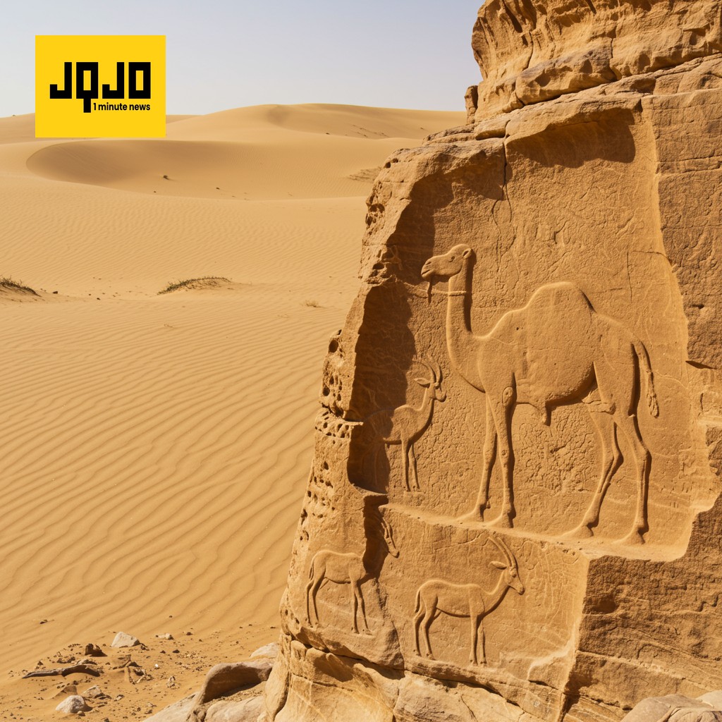 Ancient Rock Carvings Reveal Early Desert Life
