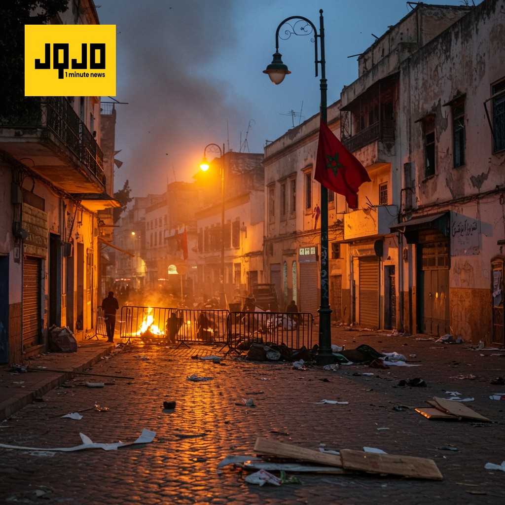 Morocco arrests hundreds of protesters as rallies turn violent