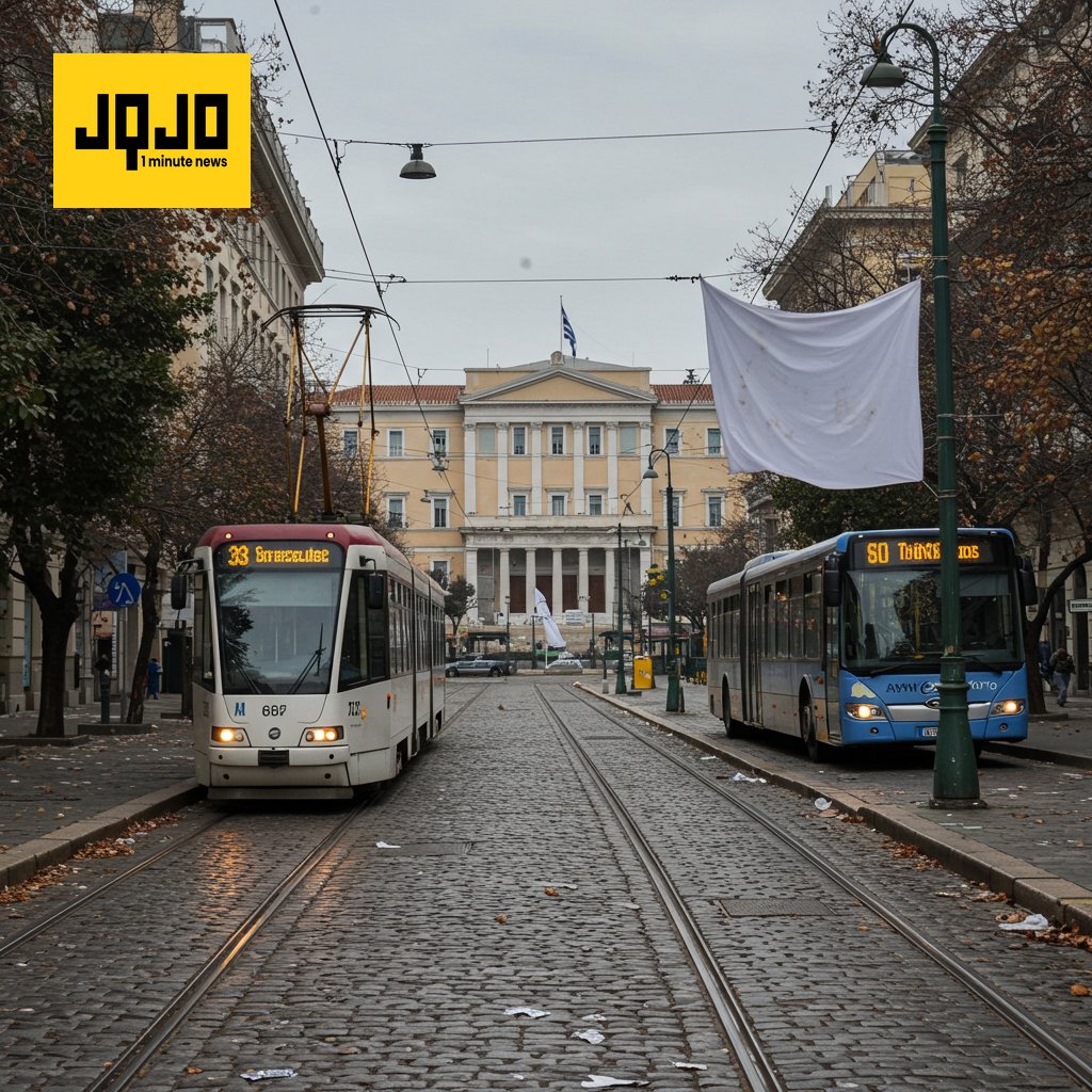 Grecia en huelga general masiva contra las nuevas leyes laborales de 13 horas