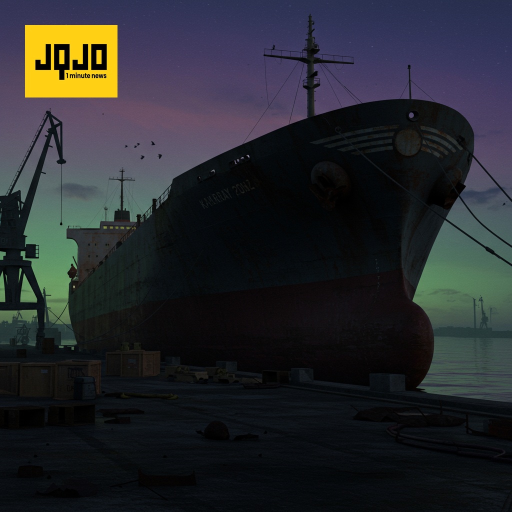 France Docks ‘Russian Ghost Ship’ After Mystery Drone Interference