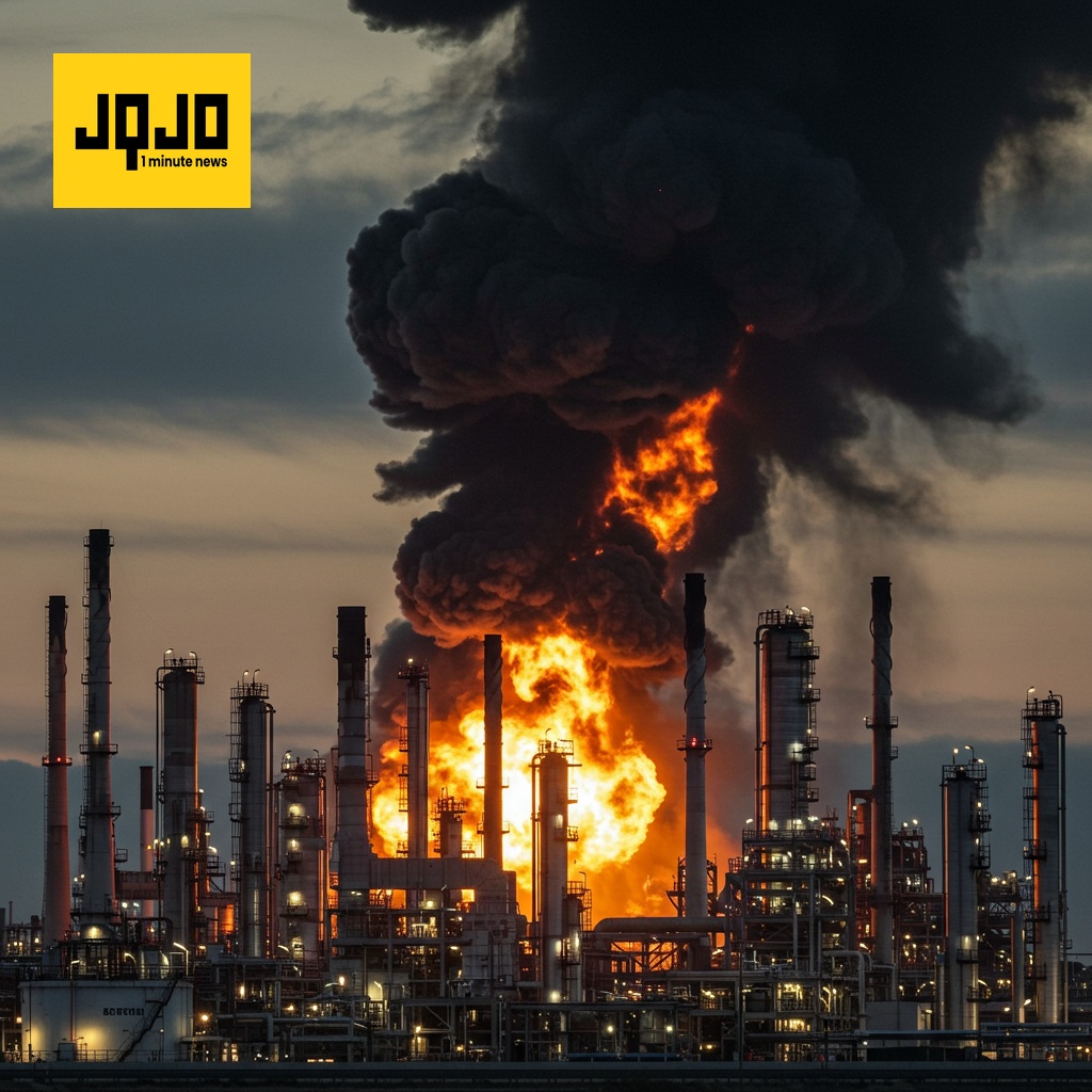 شیورون ریفائنری میں دھماکہ اور آگ، خوف و ہراس، کوئی زخمی نہیں