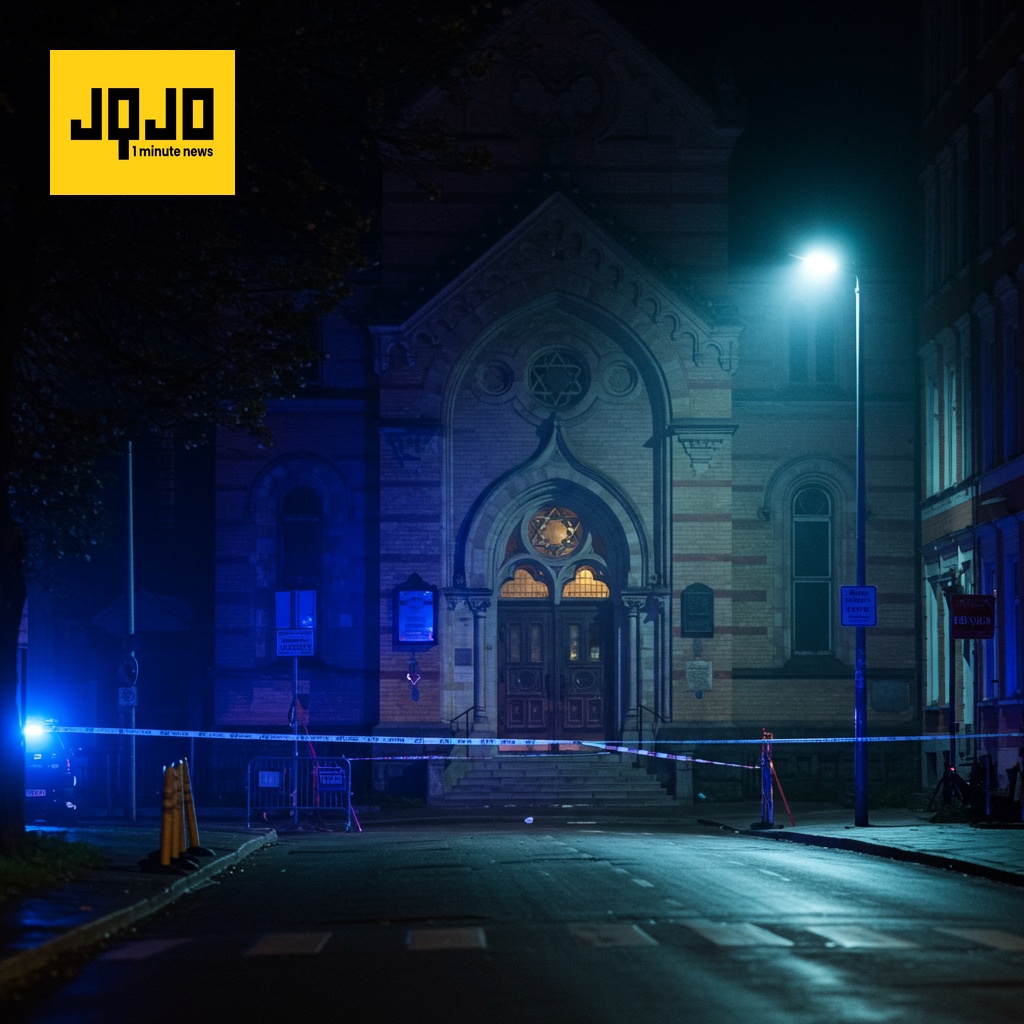 Attaque meurtrière sur une synagogue à Manchester pendant Yom Kippour