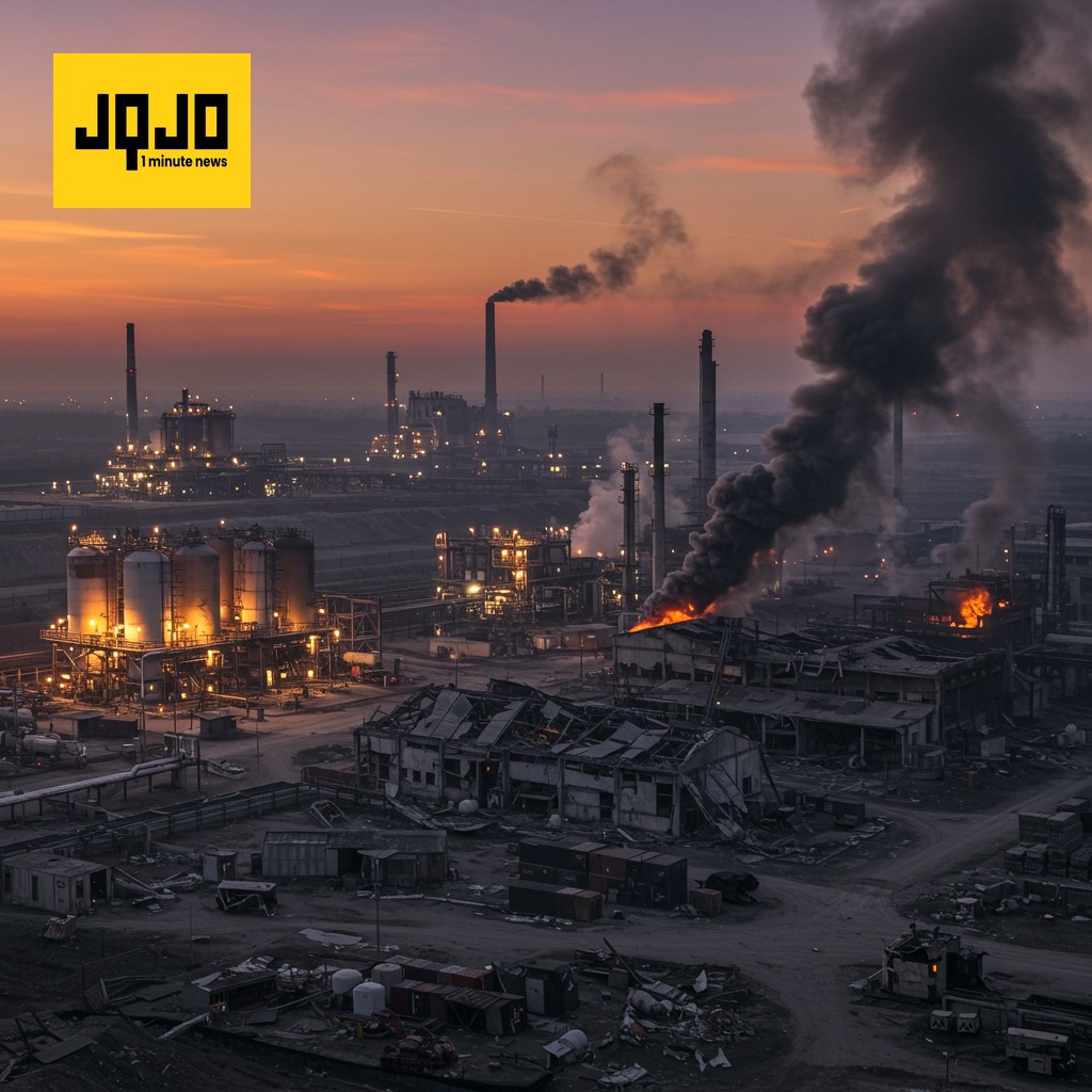 یوکرین کا روسی لاجسٹکس پر بڑا ڈرون اور میزائل حملہ