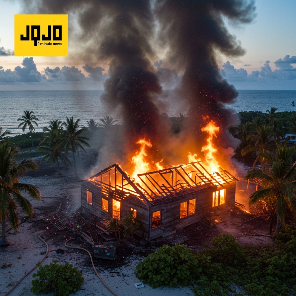 Incendie ravage la maison d'une juge sud-carolinienne ; plusieurs personnes sautent pour échapper aux flammes