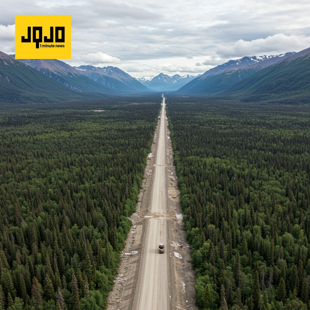 Trump aprueba carretera minera de 340 km en Alaska, desatando debate ambiental