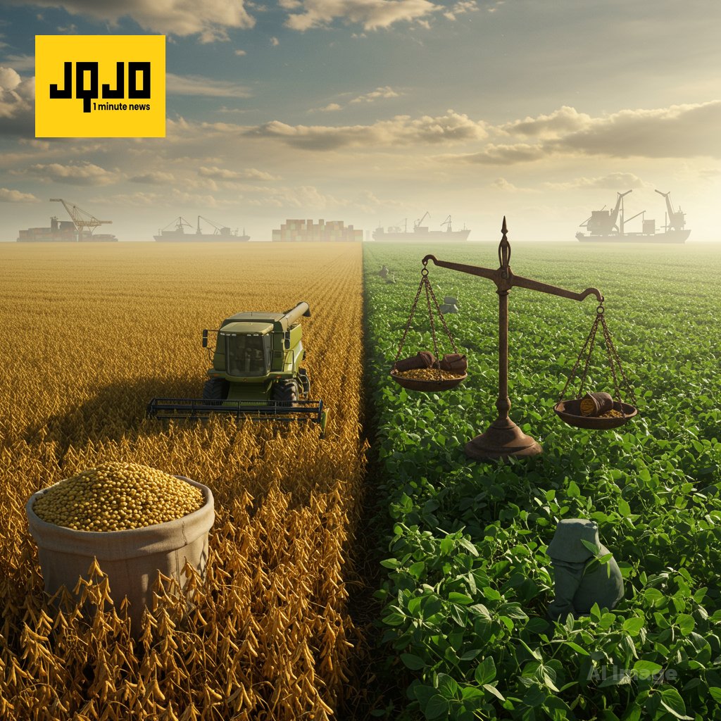 Soybean Farmers Face Trade War Woes