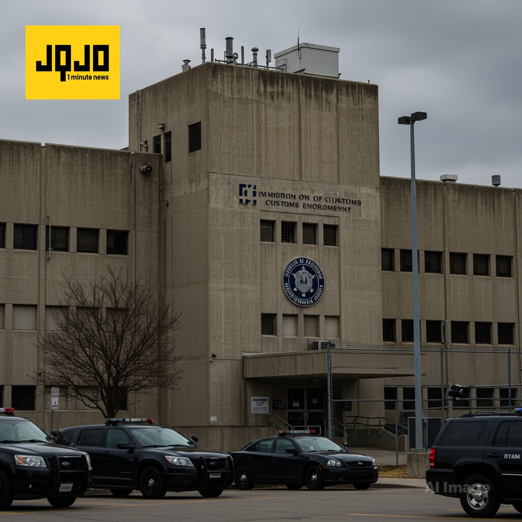 Noem Visits Portland ICE Facility Amid Troop Dispute