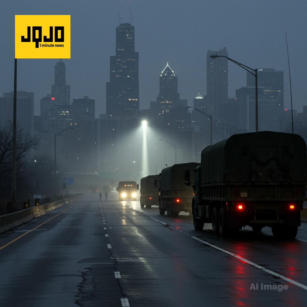 Hundreds of US National Guard troops arrive in Chicago