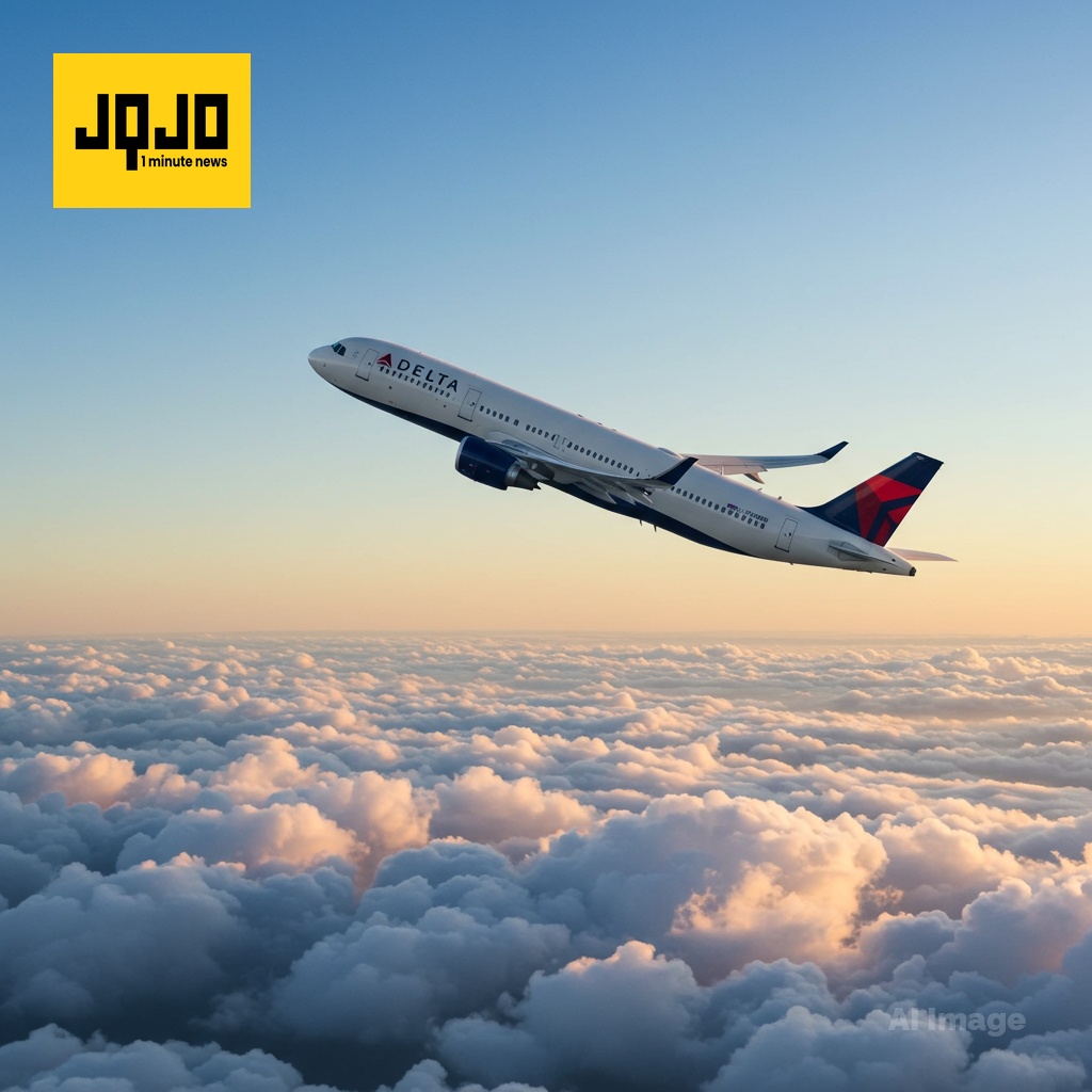 Delta Air Lines Soars on Strong Forecast