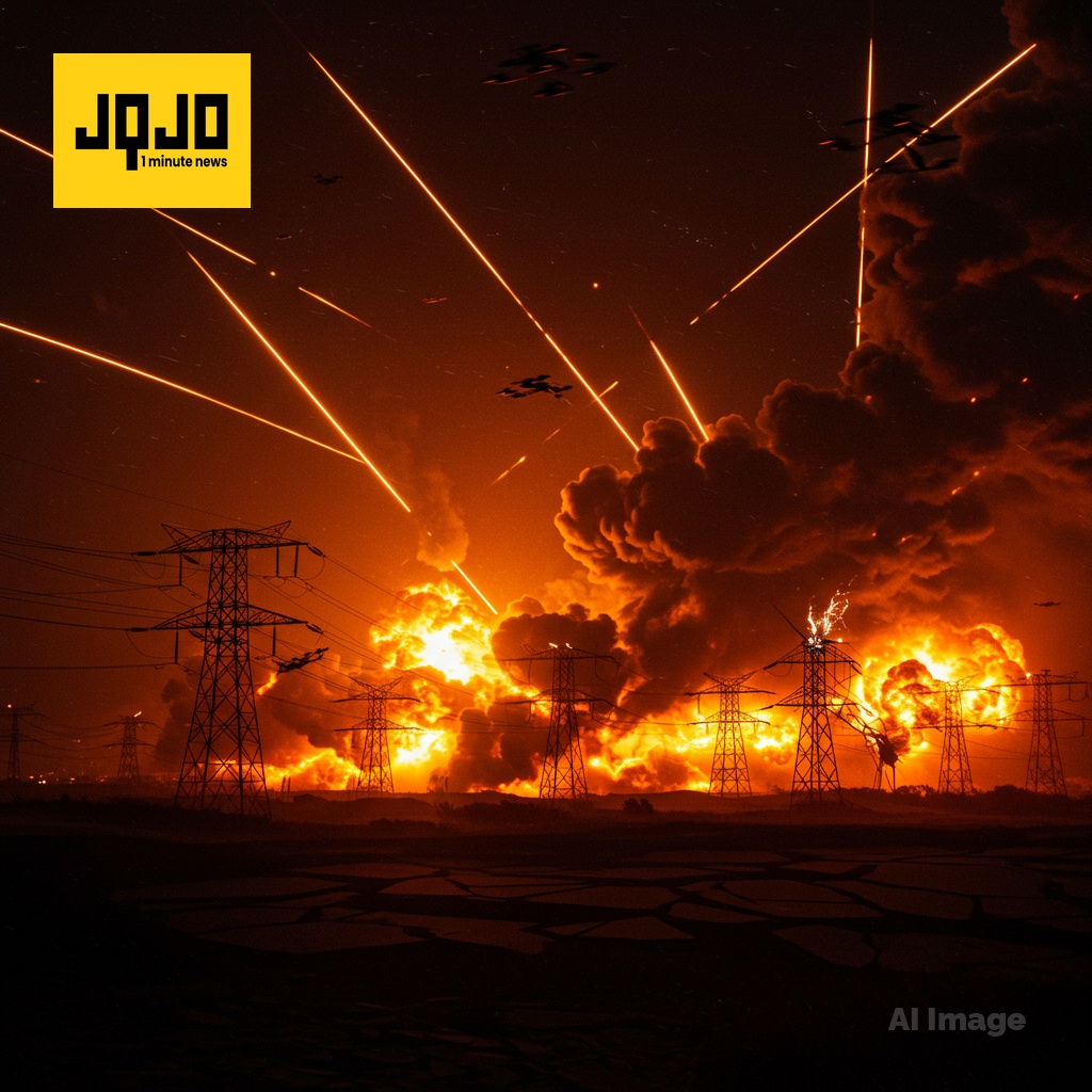 Russia's 'Massive Attack' Disrupts Ukraine's Energy Infrastructure