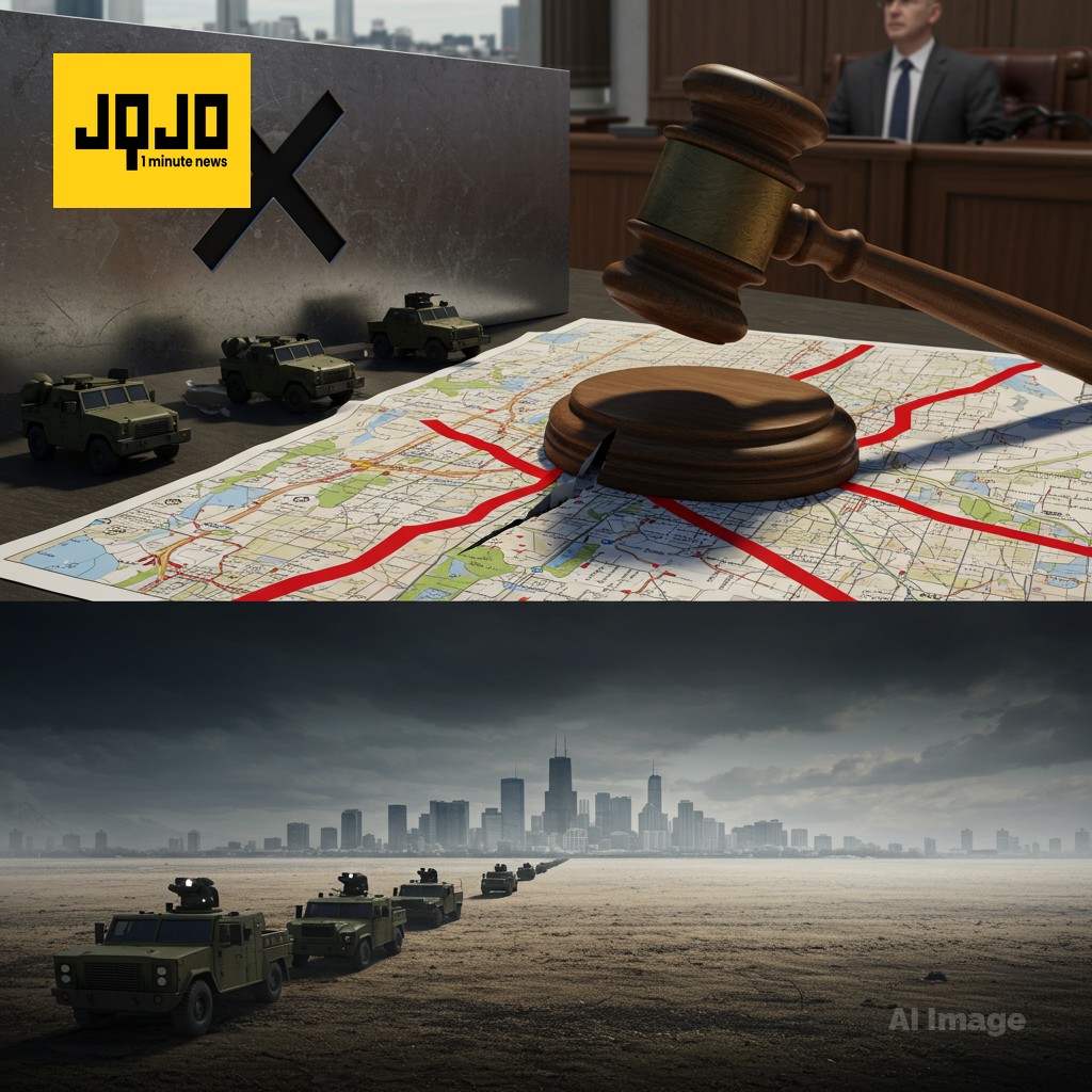 امریکی جج نے الینوائے میں نیشنل گارڈ کی تعیناتی روک دی