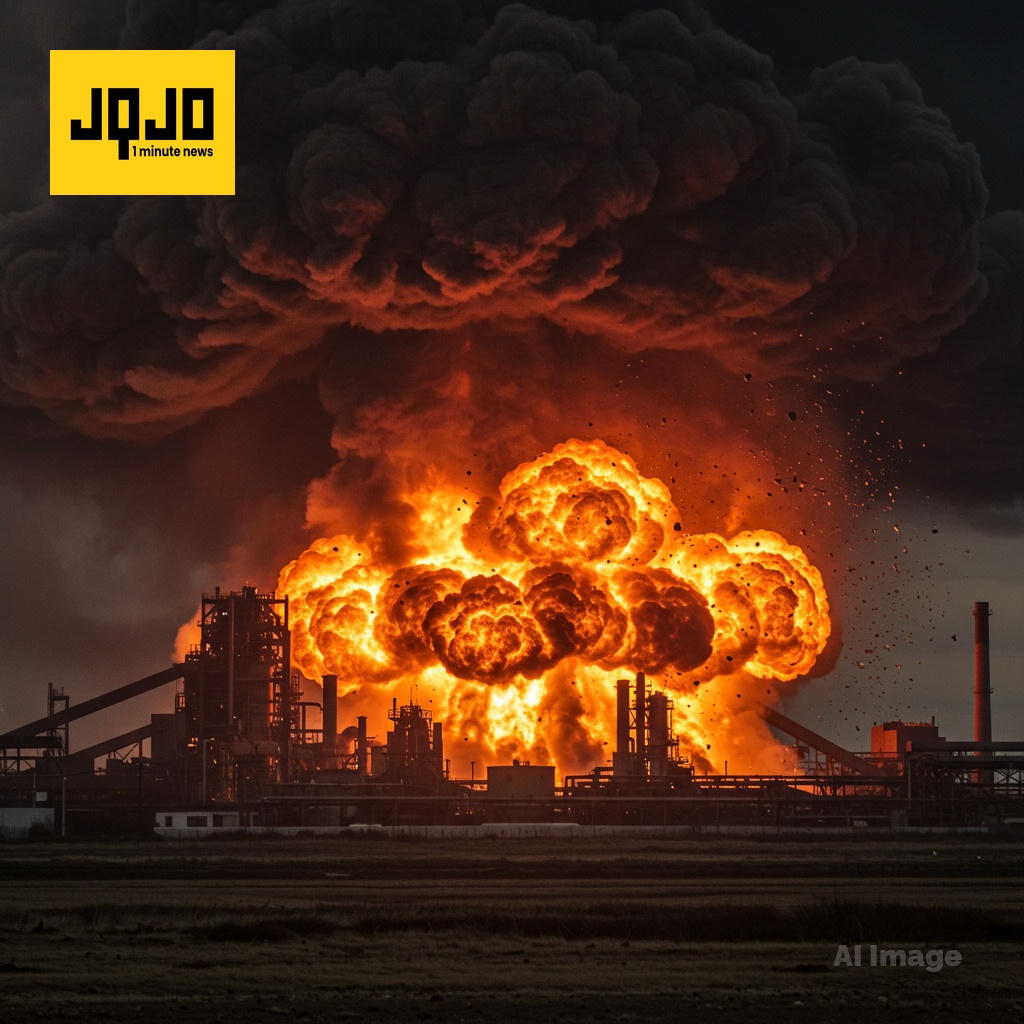 Explosion dévastatrice dans une usine de munitions : morts et disparus