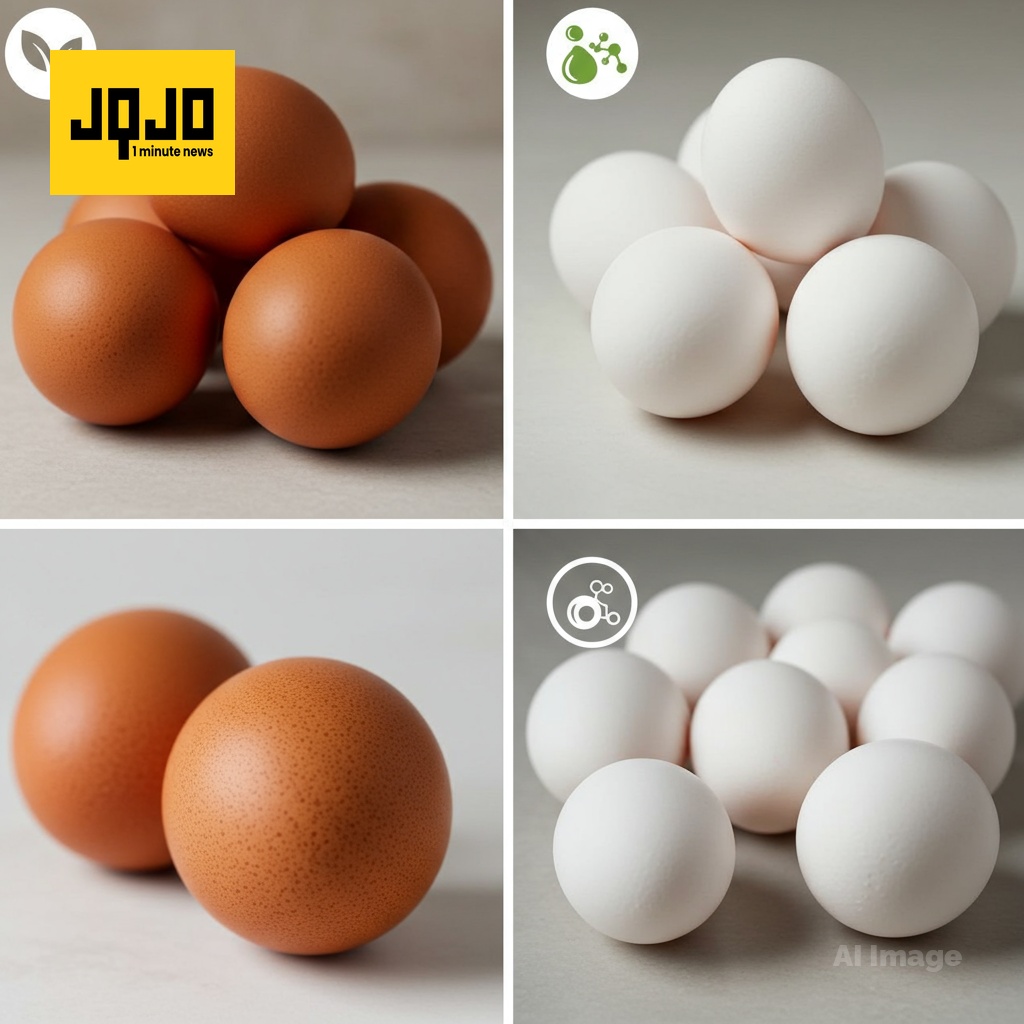 Egg color reflects breed, not nutrients