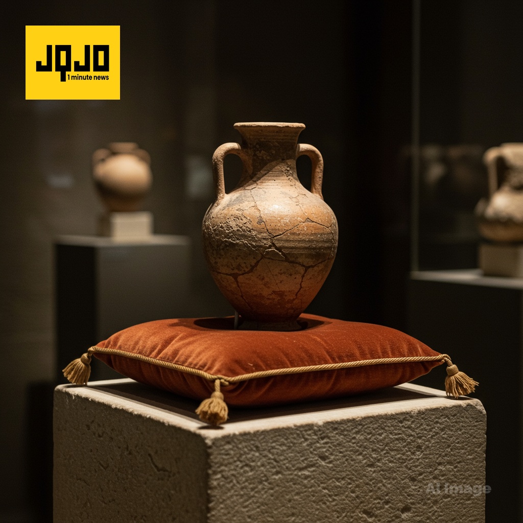 German Woman Returns Stolen Olympia Column Capital