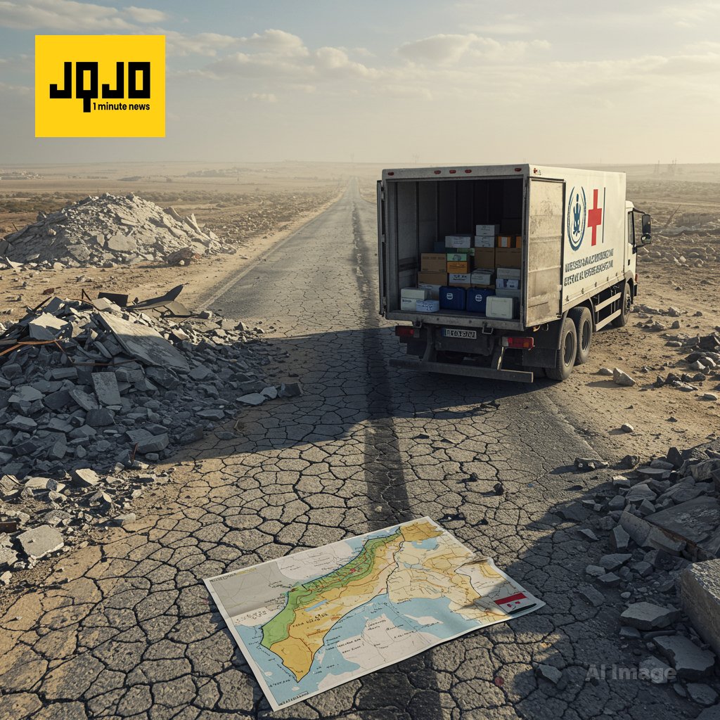 جنگ بندی کے باوجود غزہ میں امداد کی ترسیل رکی ہوئی ہے