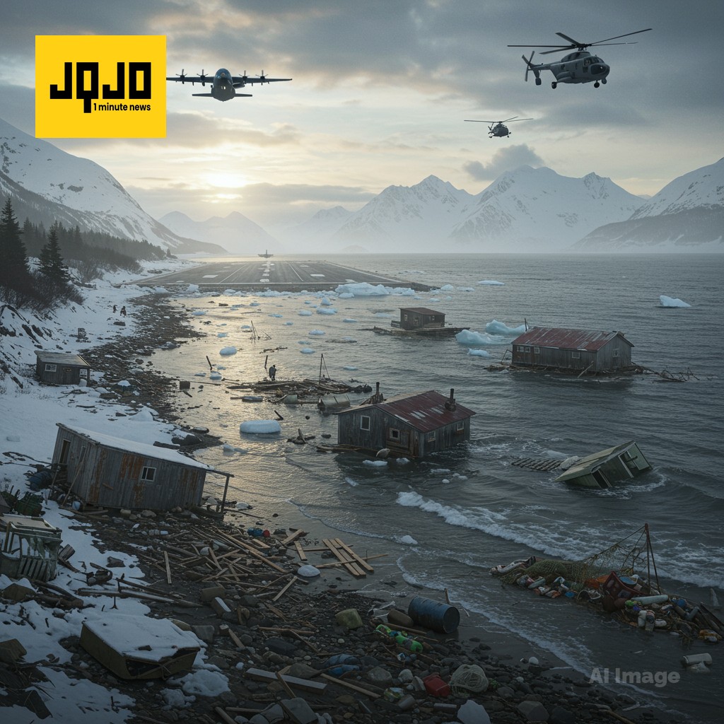 Alaska airlifts hundreds from storm-devastated coastal areas