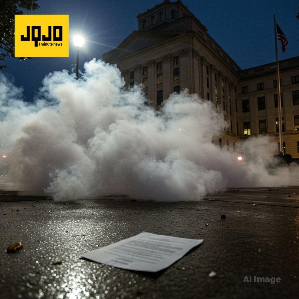 Une juge fédérale préoccupée par l'usage excessif de gaz lacrymogène par les agents