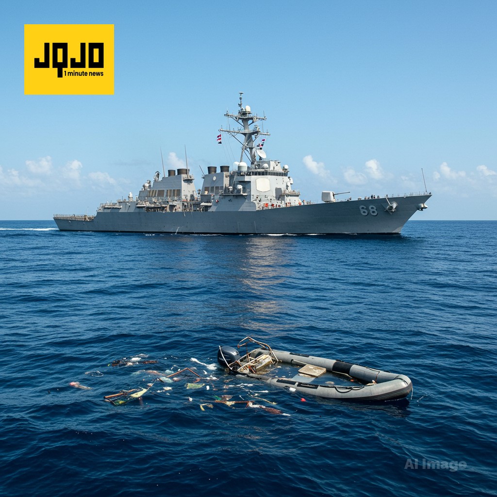Deux survivants d'une frappe américaine sur un bateau de drogue aux Caraïbes