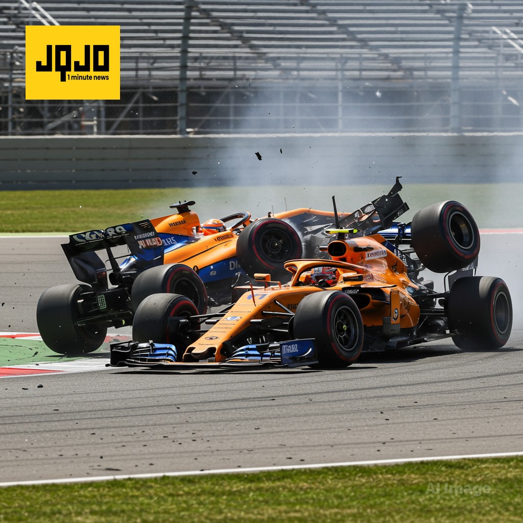 McLaren Crash Hands Verstappen US Sprint Win