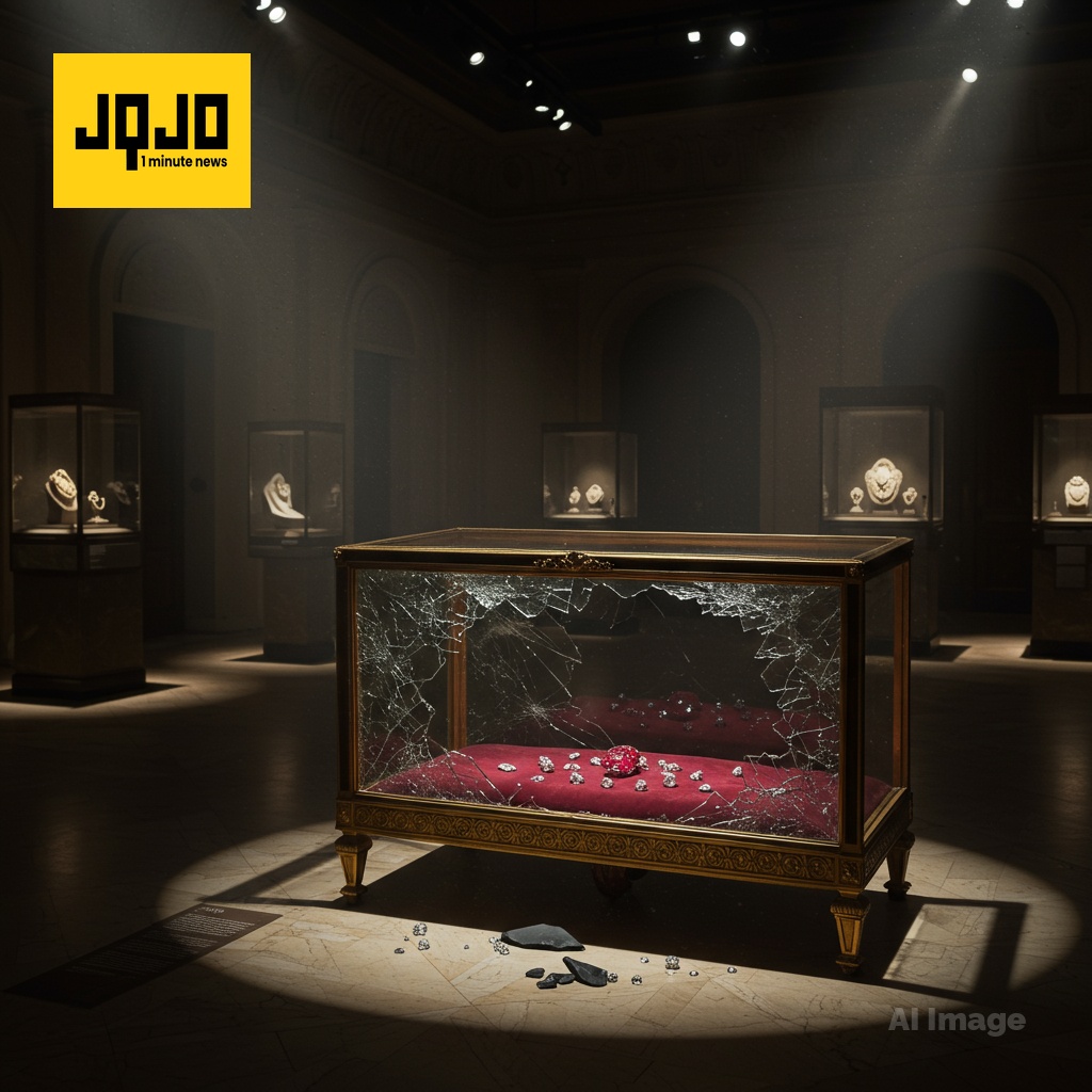 Seven-Minute Louvre Heist Steals Priceless Jewels