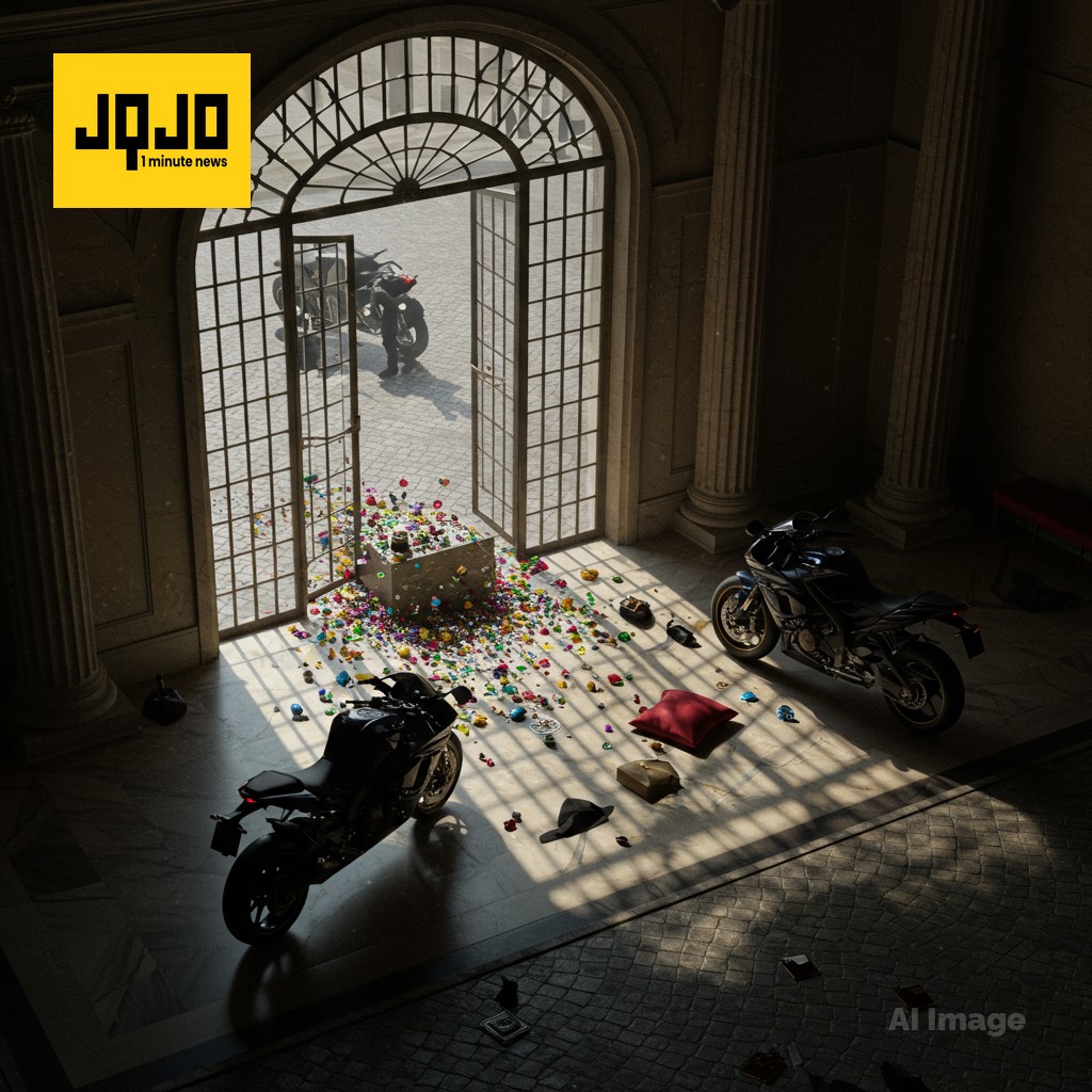 Lujoso atraco de joyas de la corona en el Louvre