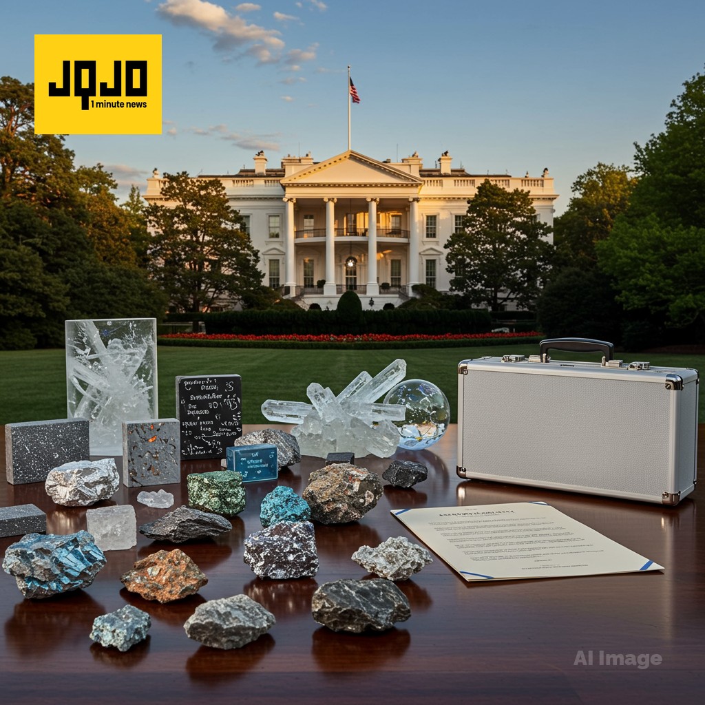 Trump y Albanese firman pacto de minerales críticos en la Casa Blanca
