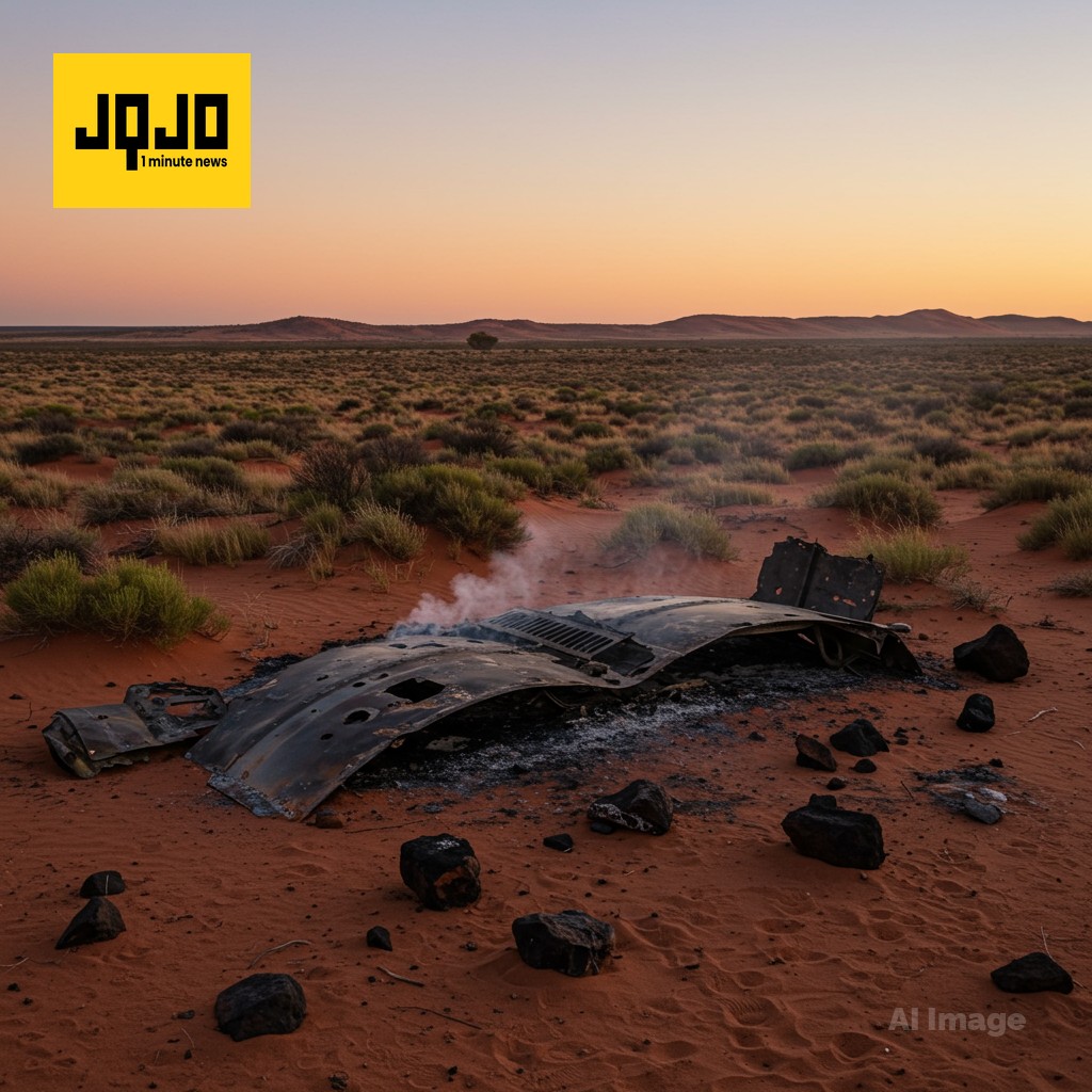 Australia investigates smoking debris, possible rocket origin