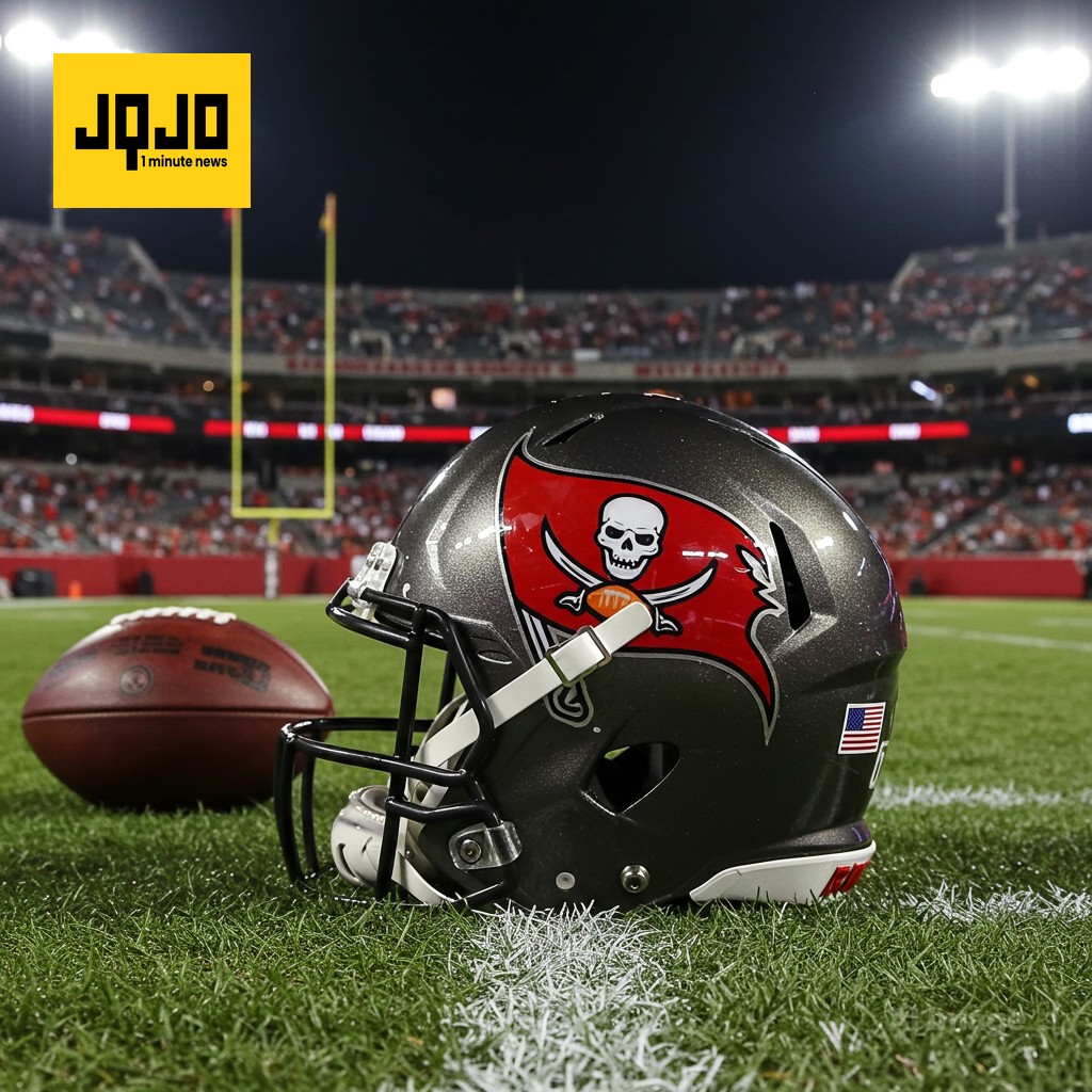 Fin de la racha récord de Mike Evans: clavícula rota.