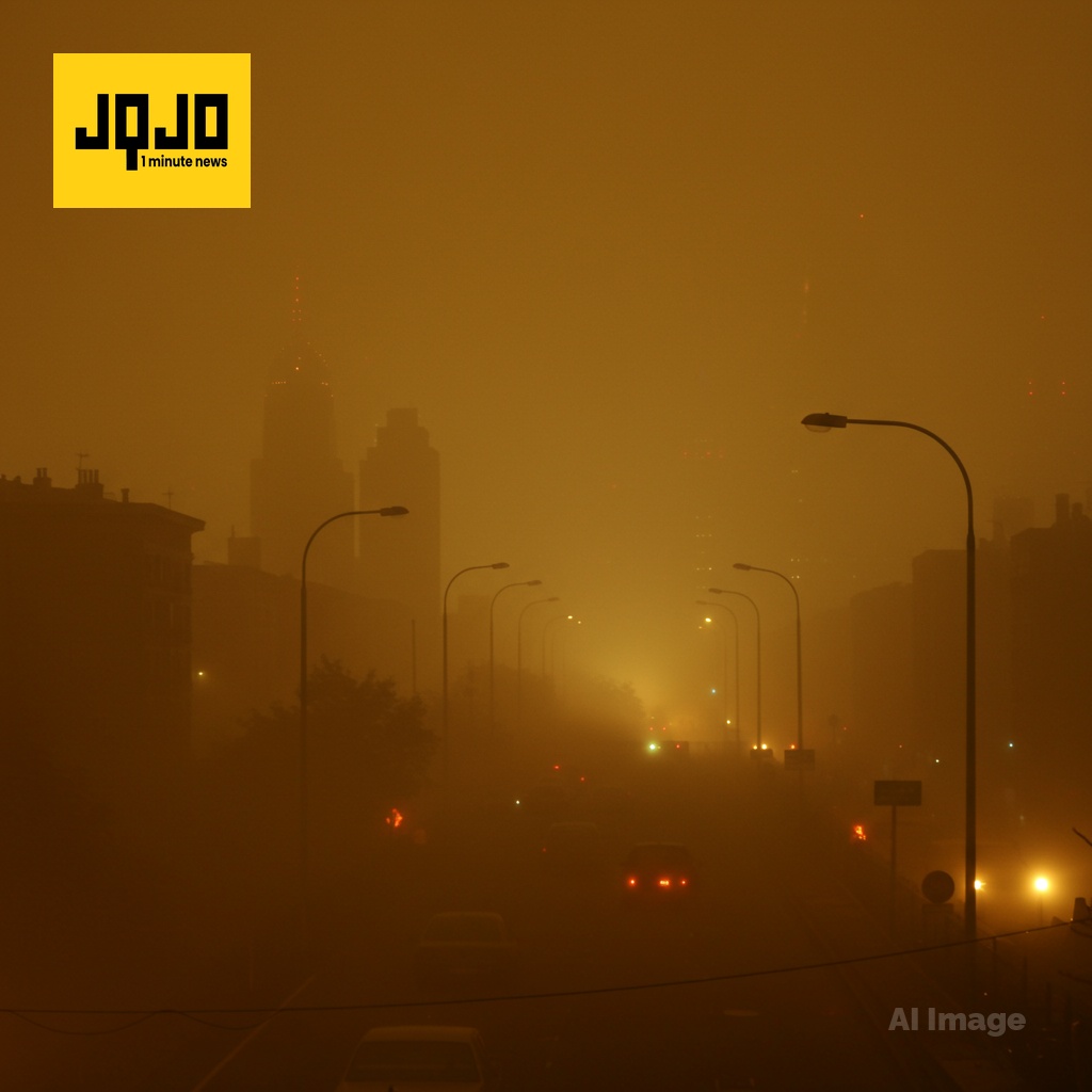 New Delhi sous le smog après le Diwali