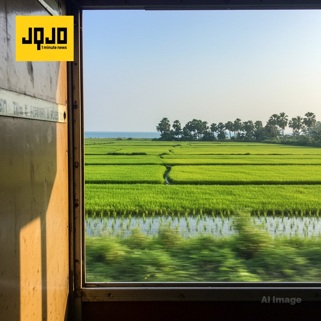 Un bálsamo perfecto: un viaje en tren ofrece un respiro del calor y el clamor de Mumbai.