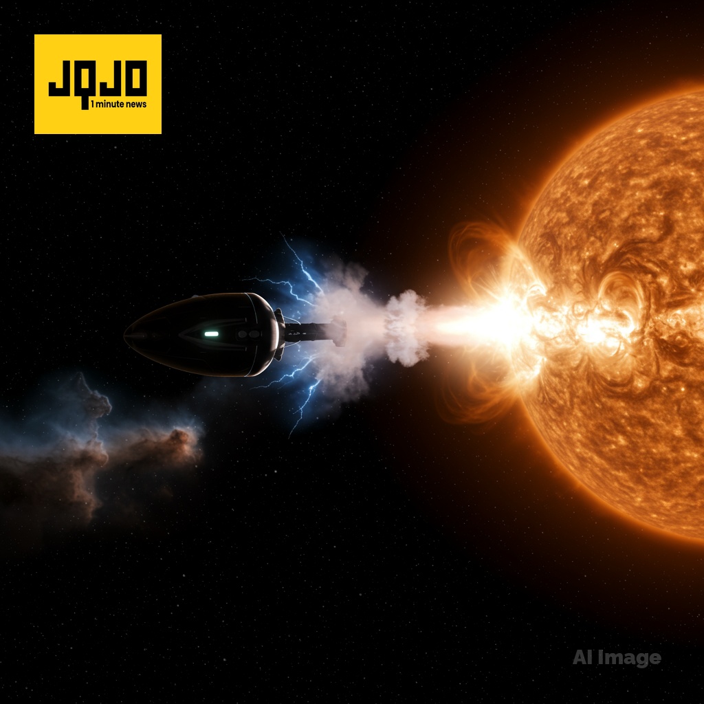 3I/ATLAS Tail Reverses Near the Sun