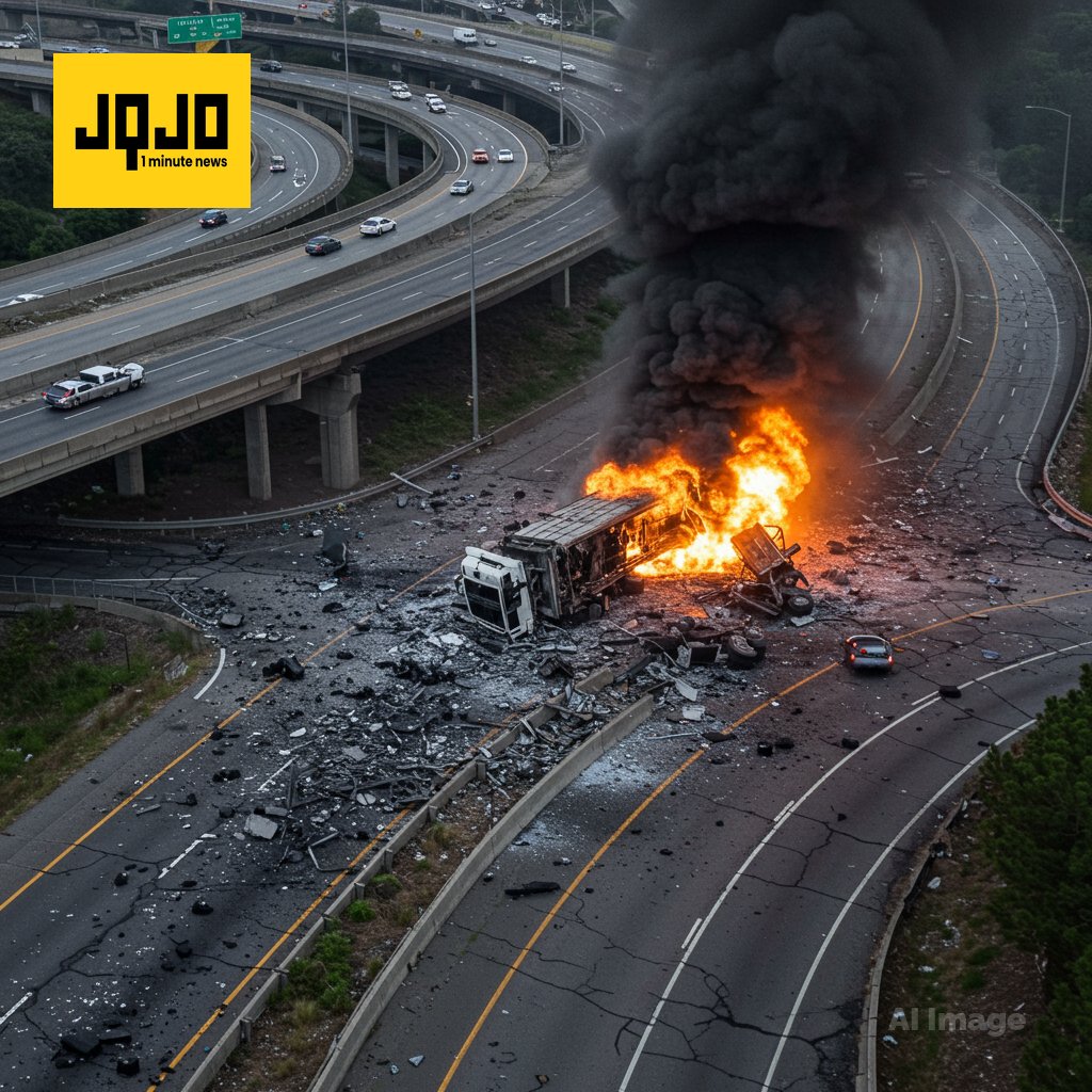 Conductor de camión grande identificado en choque mortal de la I-10