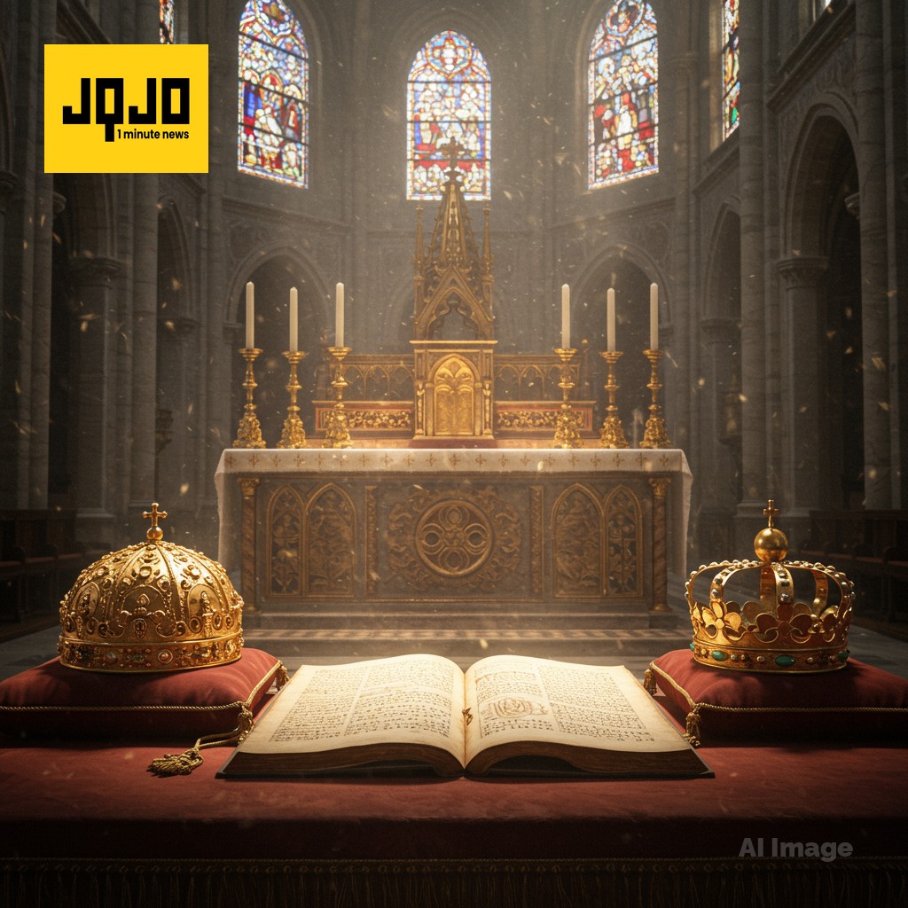 英国国王与教皇在梵蒂冈举行历史性祈祷，标志着宗教关系升温