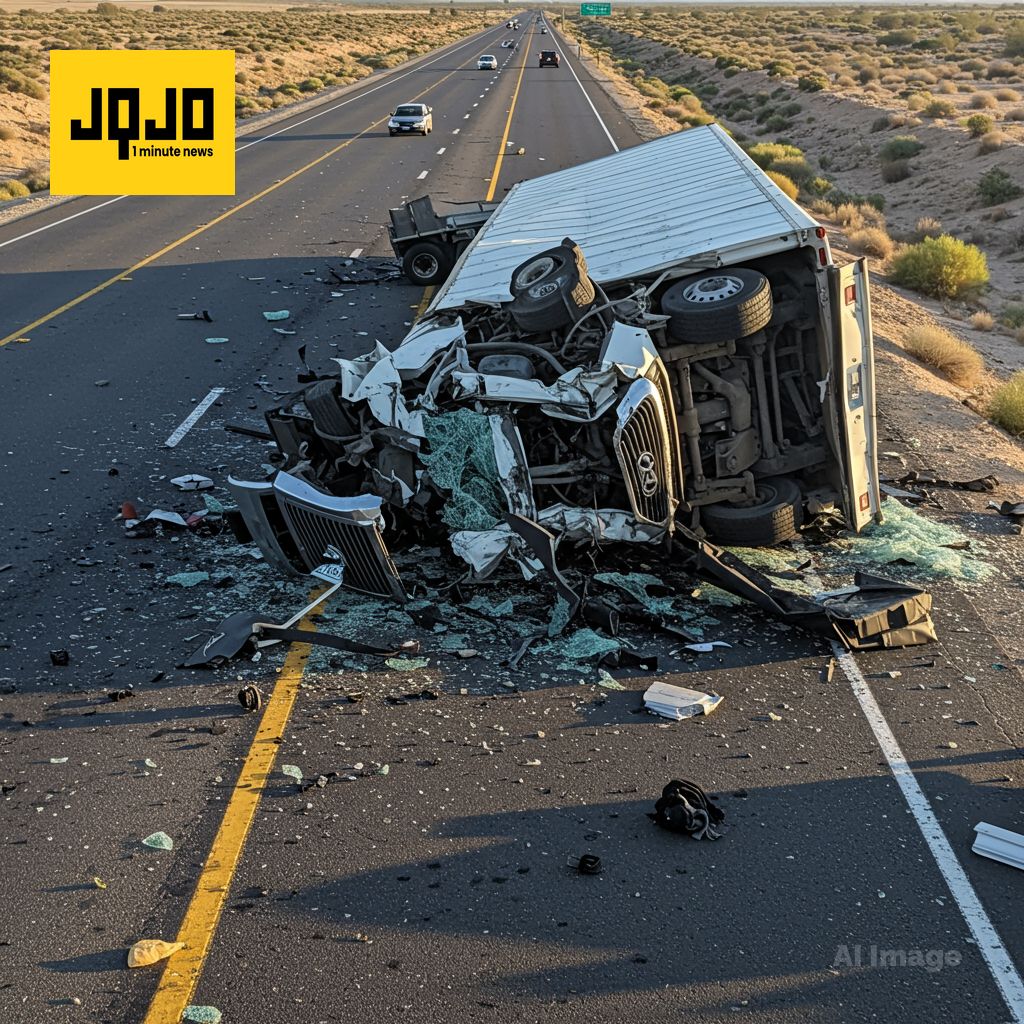 Accident meurtrier sur l'I-10 : un camion sous influence de drogues percute le trafic, faisant trois morts