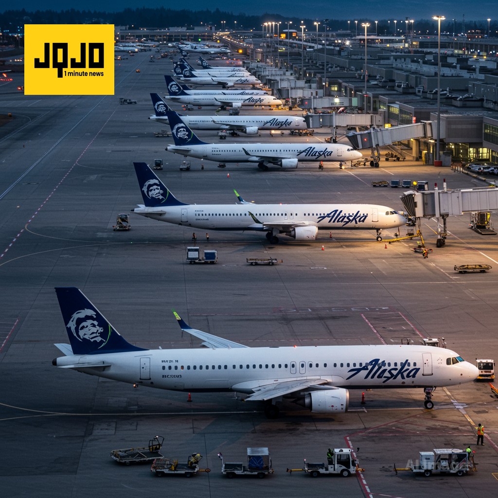 阿拉斯加航空因IT故障暂停航班后恢复运营