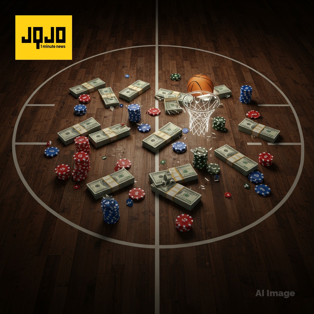 لجنة الكونغرس تطلب إحاطة من مفوض NBA بشأن المراهنات غير القانونية وتورط لاعبين